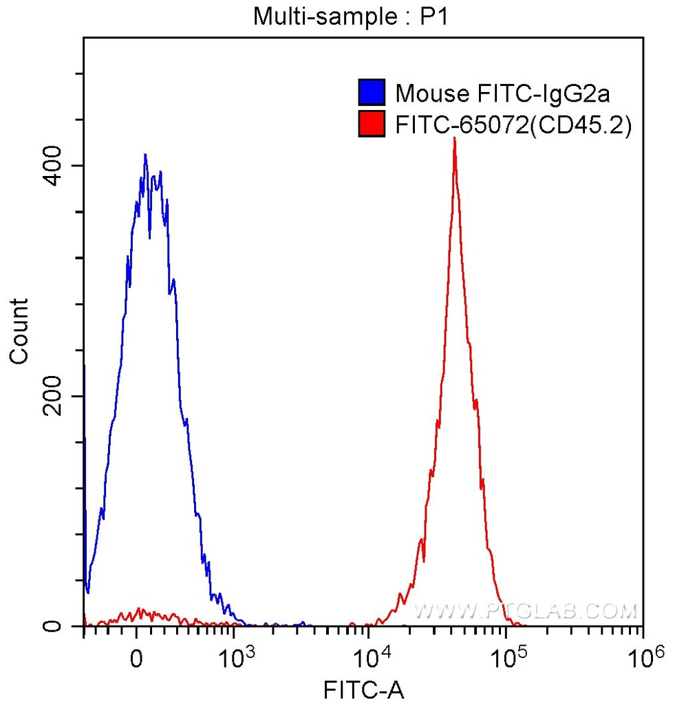 FITC Anti-Mouse CD45.2 (104)