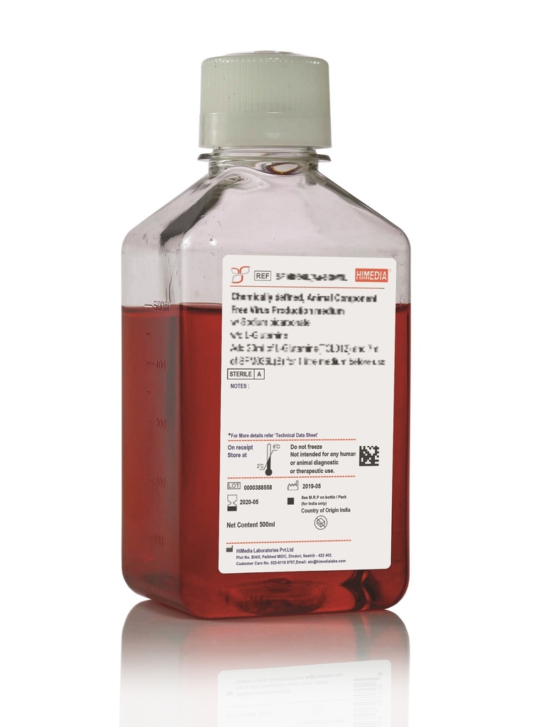 Glasgow's Minimum Essential Medium (GMEM) w/ L-Glutamine and Sodium Bicarbonate w/o Tryptose Phosphate Broth  Note: See page 407 for TCL009 - Tryptose Phosphate Broth 