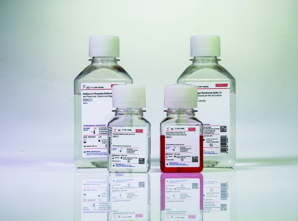 Phosphate Buffered Saline, pH 7.4 1X w/ Phenol red    