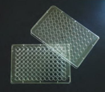 Tissue Culture Plates, Treated, 96 well, 0.3 cm2 surface, Packed in plastic / paper bag.