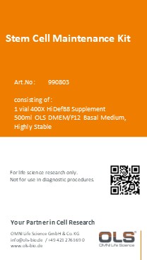 [990803] Stem Cell Maintenance Kit