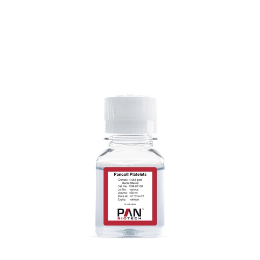 Pancoll Platelets, Density: 1.063 g/ml